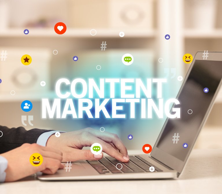 Infografía sobre marketing de contenidos y conexión con la audiencia en el entorno digital colombiano